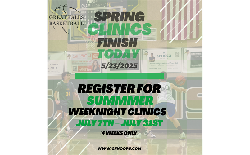 Summer Weeknight Clinics Open Now