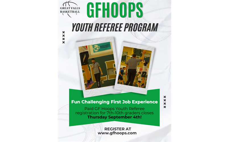 GF Hoops Ref Registration Closes This Thursday