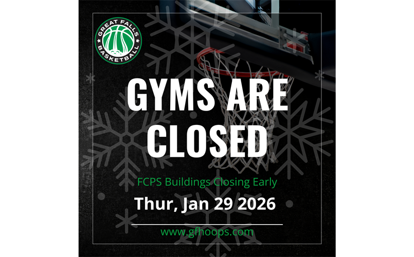 Gyms Closed on Thurs-1/29- Weather Related