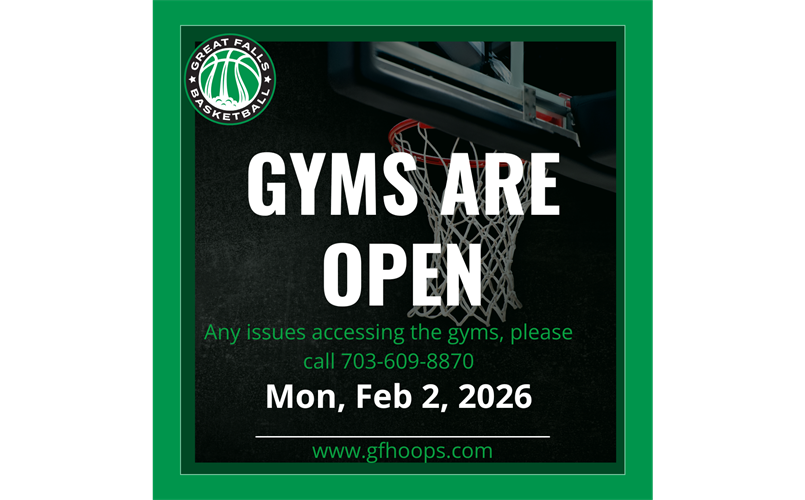 Gyms are Open Monday - Feb 2, 2026