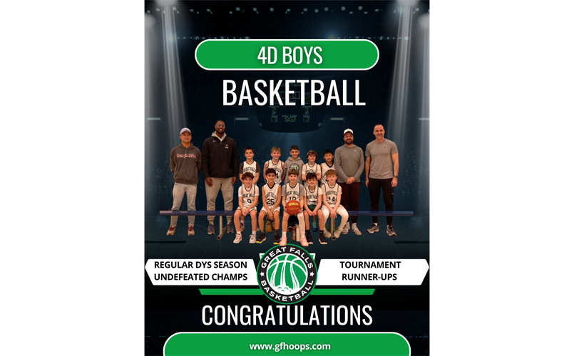 Congratulations to our Boys 4D Team